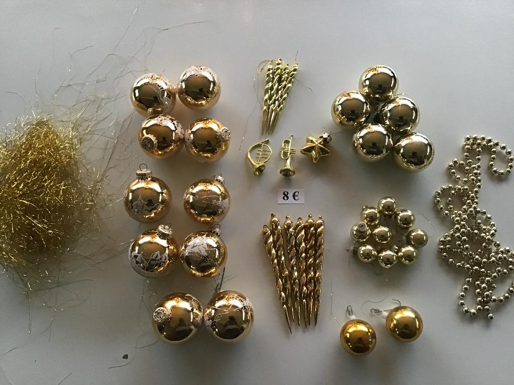 10 tal diverse setjes van kerstballen en meer, Diversen, Kerst, Ophalen of Verzenden, Zo goed als nieuw