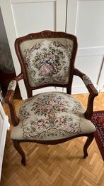 Gobelin armstoel, Ophalen