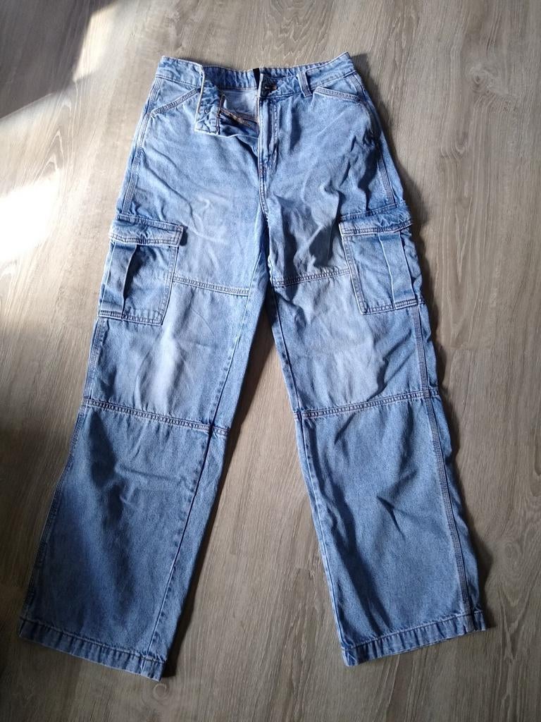 Losse jeans H &M maat 36, Kleding | Dames, Broeken en Pantalons, Ophalen of Verzenden, Maat 36 (S)