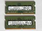 16Go de RAM pour ordi portable DDR4 2400 MHz (2x 8Go), Informatique & Logiciels, Mémoire RAM, Enlèvement ou Envoi, DDR4, Comme neuf