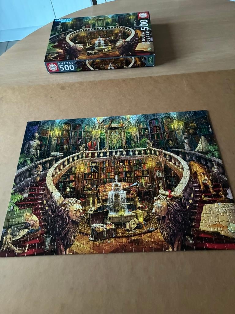 puzzel 500 stukjes Educa, Hobby en Vrije tijd, Ophalen of Verzenden, 500 t/m 1500 stukjes, Zo goed als nieuw, Legpuzzel