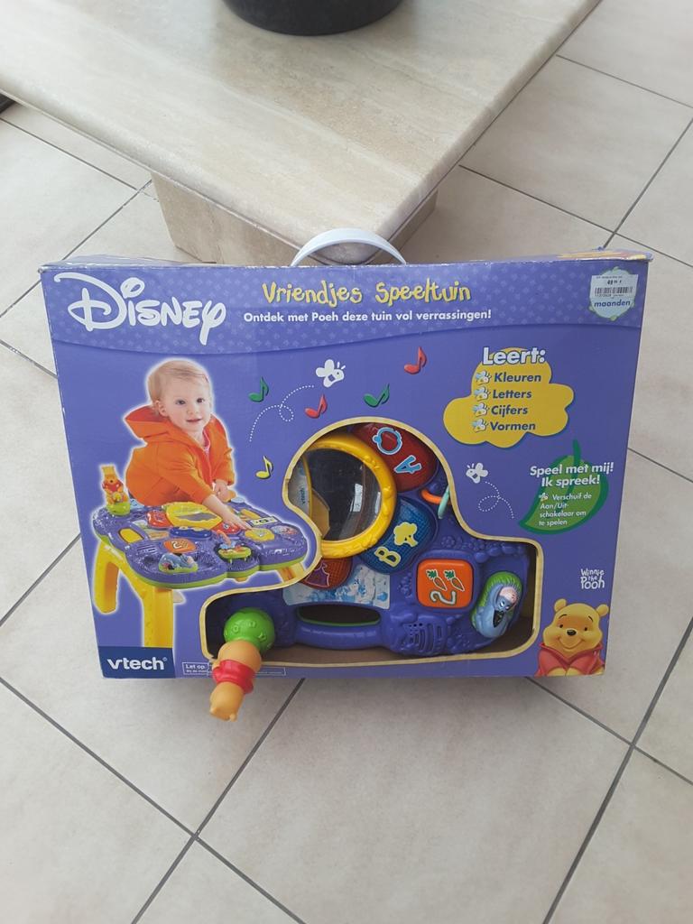 Speeltafel van Winnie de Poeh met tal van speelactiviteiten, Kinderen en Baby's, Speelgoed | Babyspeelgoed, Ophalen, Zo goed als nieuw