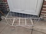 Oud metalen poppen bedje, vintage plantenbak, Ophalen of Verzenden