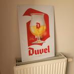 Metalen bierbord van Duvel, Ophalen of Verzenden, Duvel