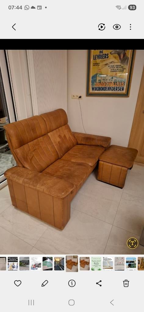 Desede 2zit zetel, Huis en Inrichting, Ophalen