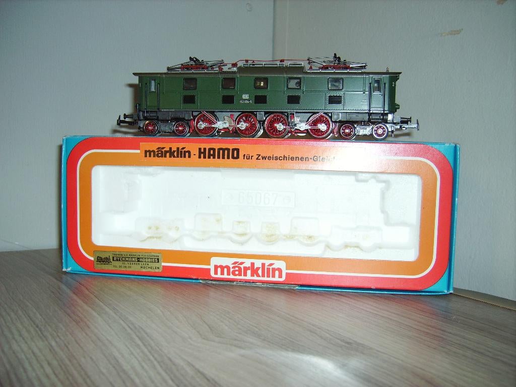 MARKLIN HAMO ELECTRISCHE LOCOMOTIEF 8366, Ophalen of Verzenden, Zo goed als nieuw, Analoog, Märklin