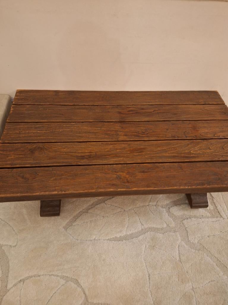 Table de salon en bois., Enlèvement, Chêne