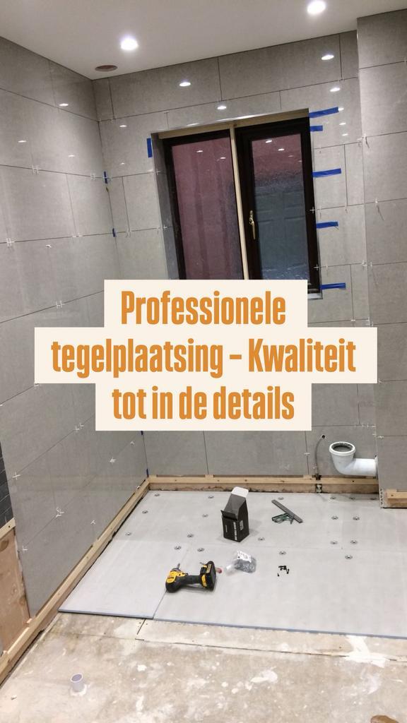 plaatsen van tegels, Bricolage & Construction, Dalles & Carrelages, Enlèvement