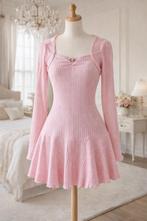 Ensemble rose robe sans manches et top courte manches longu, Neuf, Enlèvement, Rose, Coquette