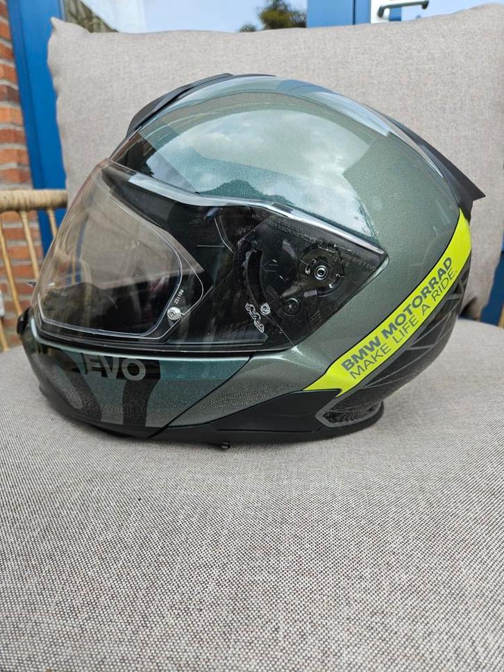 BMW System 7 EVO Canopy demo maat L 58-59, Motoren, Kleding | Motorhelmen, Dames, Heren, Kinderen, Systeemhelm, L, Overige merken