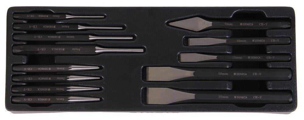 Beitel en drijver set 13 delig, Verzenden