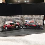 lot 2 miniatures rallye 1/24è - Loeb / Sordo, Collections, Enlèvement ou Envoi