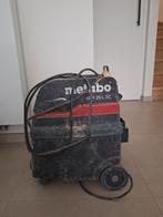 Werfstofzuiger Metabo, Ophalen