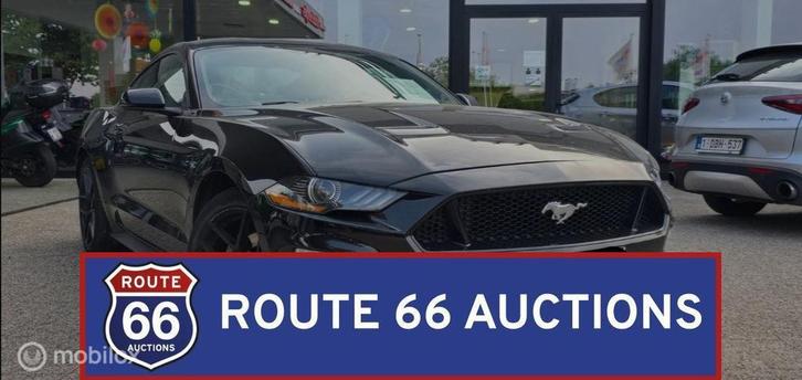 Ford Mustang 2.3 Ecoboost Coupe | 2018 | Route 66 Auctions, Autos, Ford, Entreprise, Achat, Mustang, Essence, Autre carrosserie