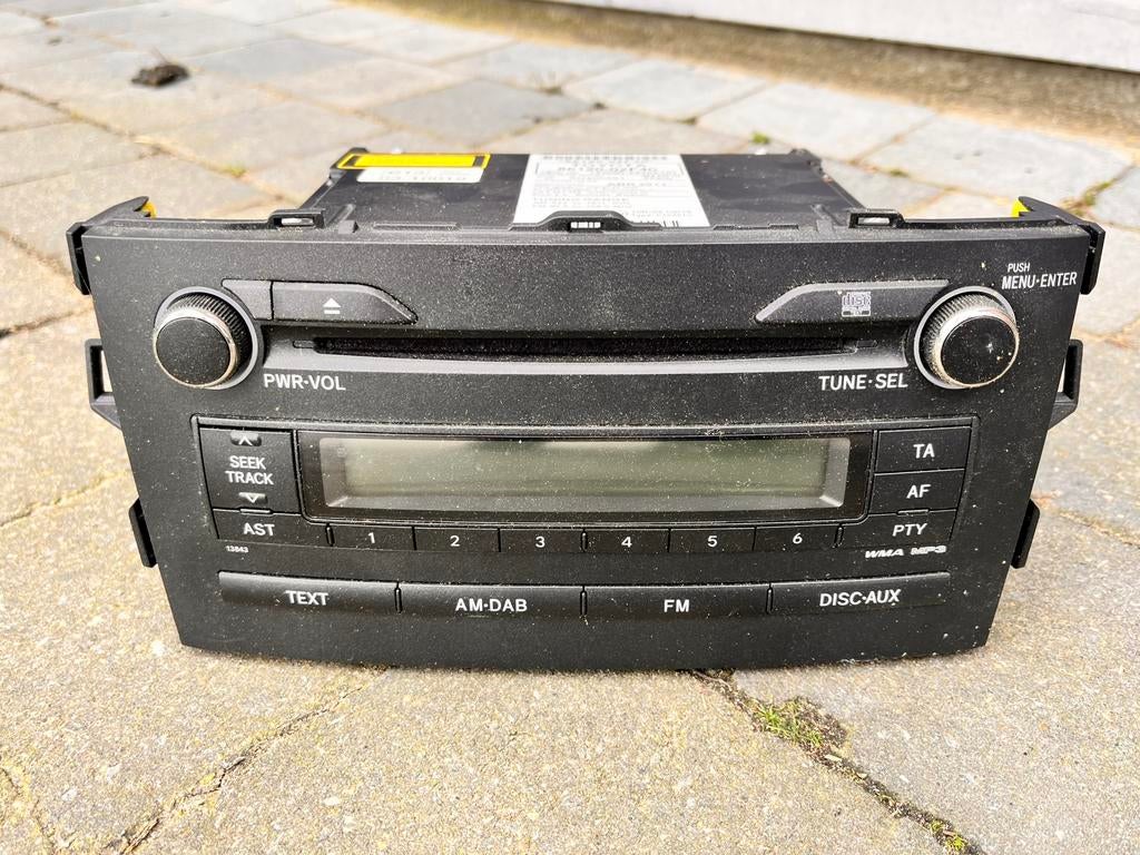Toyota auris radio, Enlèvement ou Envoi, Comme neuf