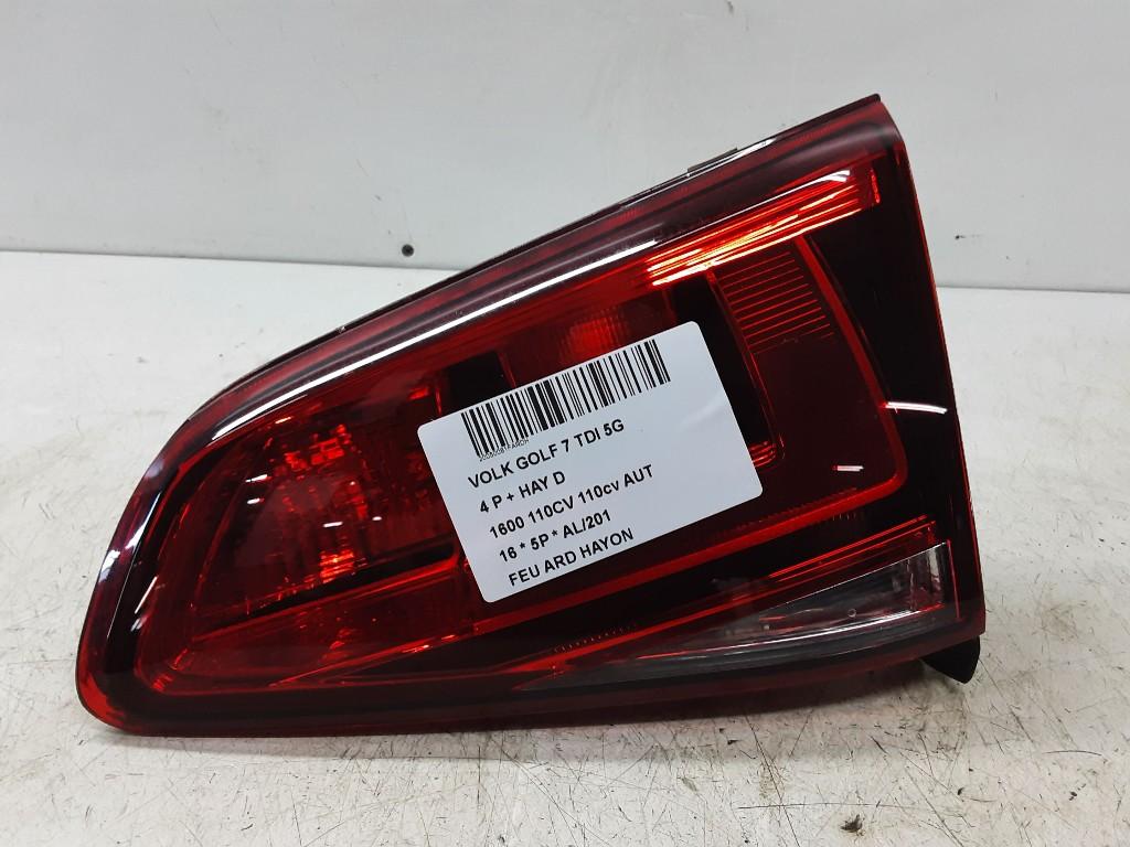 PANNEAU ARRIÈRE DROIT AVEC LAMPE Volkswagen Golf VII (AUA), Volkswagen, Mevr. I. Hauben, Utilisé, Rue de l'Espoir 34 34
4030  GRIVEGNÉE, BE