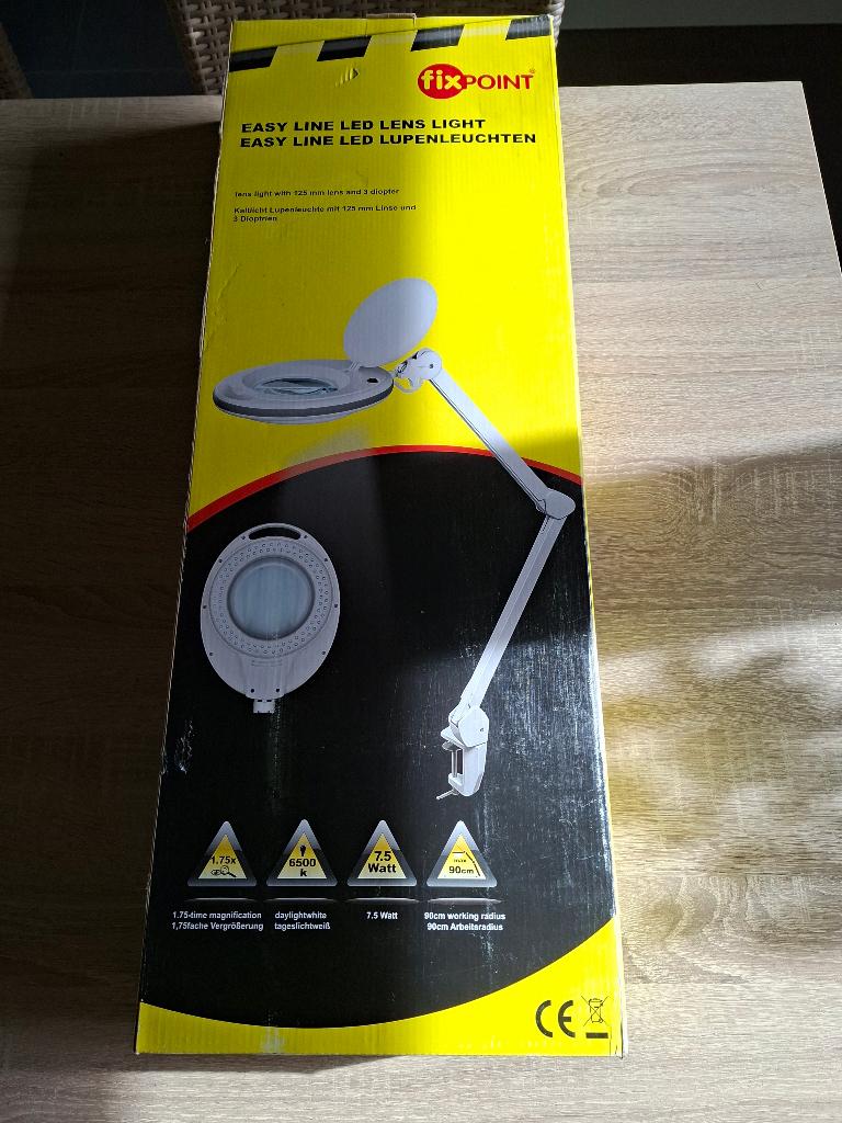loeplamp, Enlèvement, Neuf, Lampe loupe