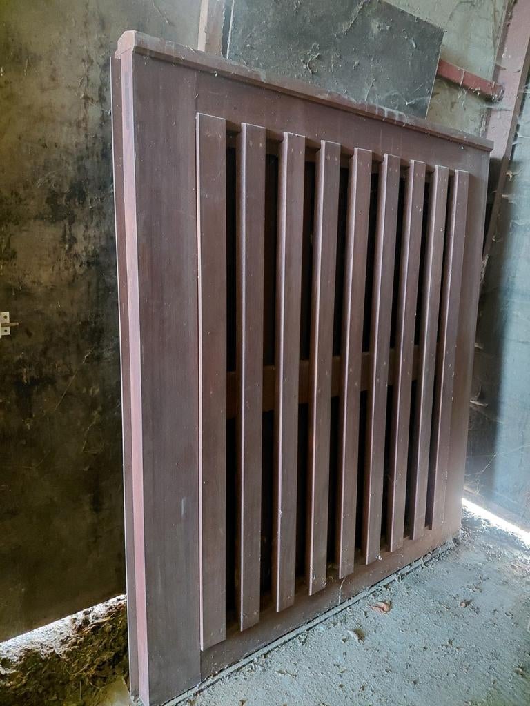 Houten poort in tropisch hardhout, Tuin en Terras, Ophalen