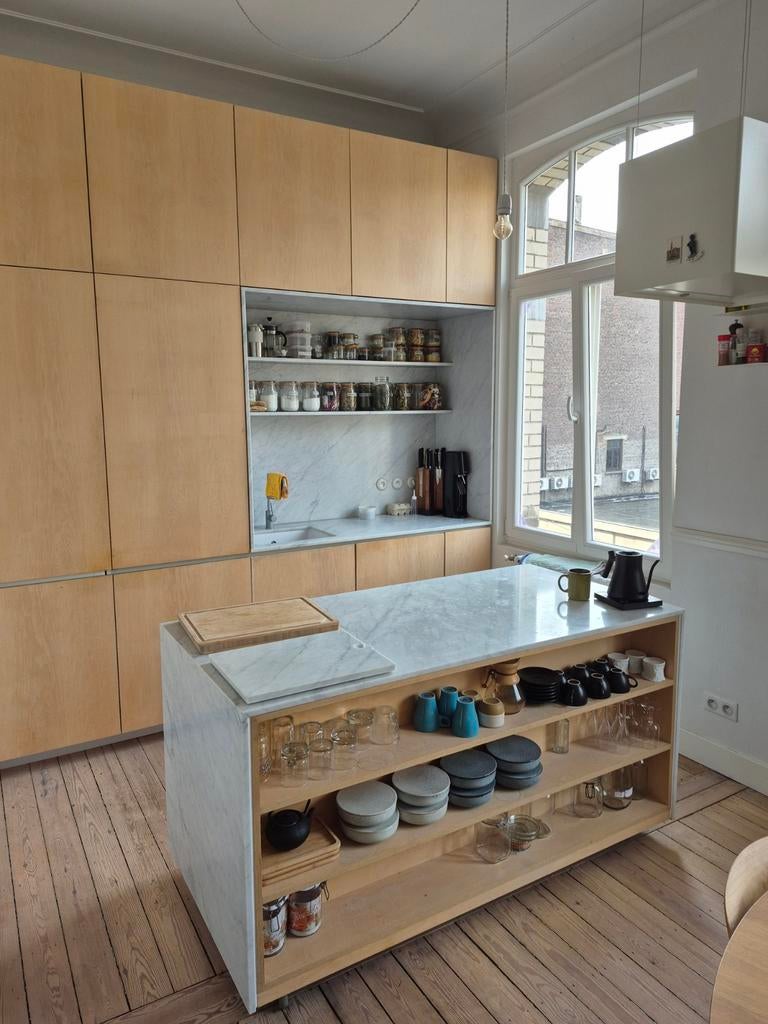 Cuisine à vendre, Granit ou Pierre, Enlèvement, Utilisé, Cuisine à paroi simple