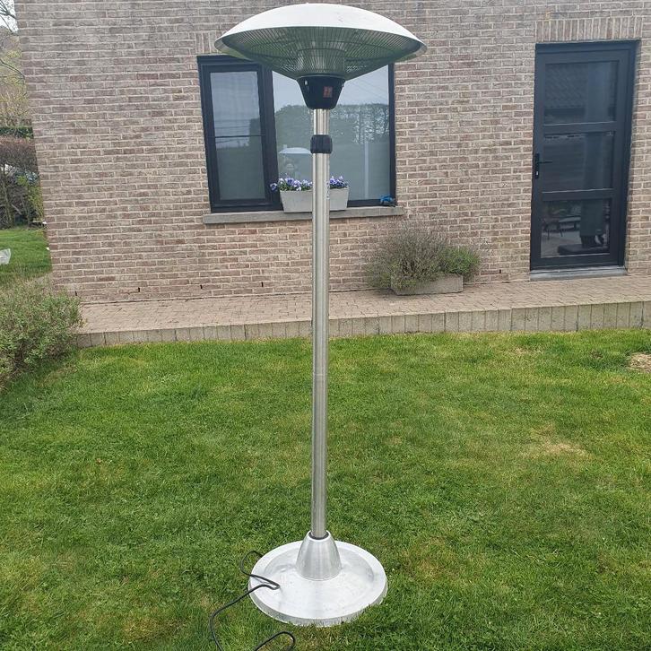 Terrasverwarmer, Tuin en Terras, Terrasverwarmers, Zo goed als nieuw, Elektrisch, Parasol, Ophalen