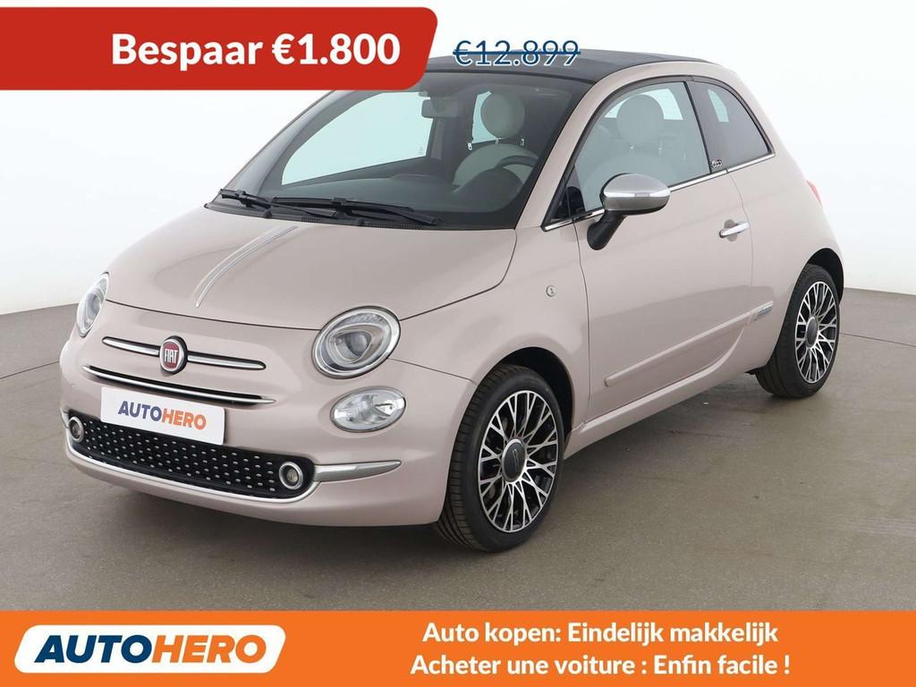 Fiat 500C 1.0 Mild-Hybrid Star (bj 2020), Voorwielaandrijving, 4 zetels, Gebruikt, Euro 6