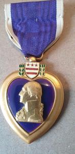 US Medal Purple heart, Verzamelen, Ophalen of Verzenden, Overige soorten, Lintje, Medaille of Wings