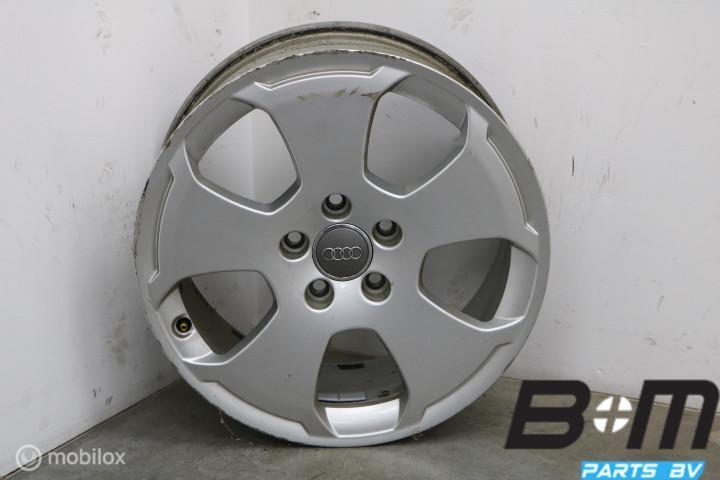 1 losse 17 inch velg Audi A3 8P 8P0601025C, Autos : Pièces & Accessoires, Pneus & Jantes, Utilisé, Jante(s)