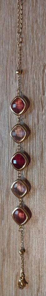 Mooie armband, roze tinten, nieuw, Dottilove, Verzenden, Roze