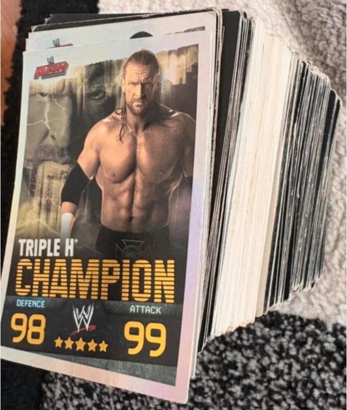 Carte slam attax et magazine de catch., Verzamelen, Overige Verzamelen, Zo goed als nieuw, Ophalen of Verzenden