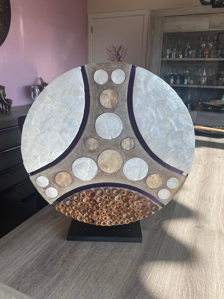 Tafellamp, Ophalen, Gebruikt, Stof, Minder dan 50 cm