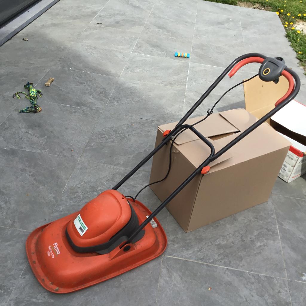 Flymo grasmaaier, Jardin & Terrasse, Tondeuses à gazon, Enlèvement, Utilisé