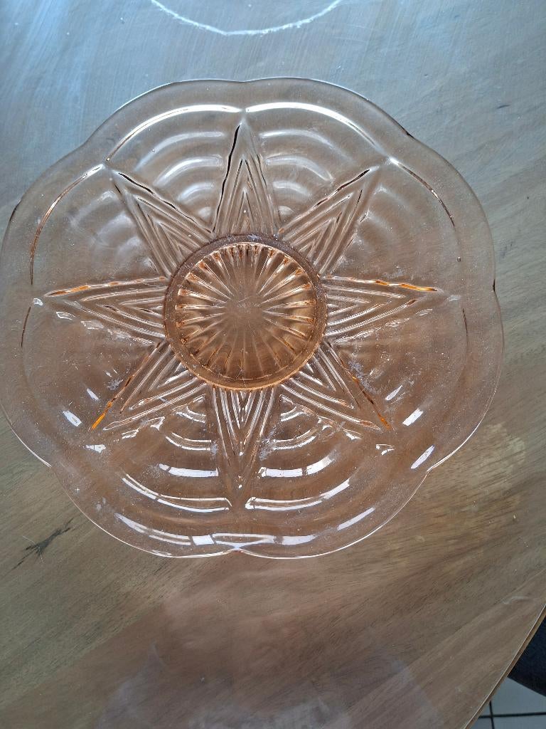 plat à gâteau, Maison & Meubles, Cuisine | Vaisselle, Comme neuf, Verre, Enlèvement, Autres styles