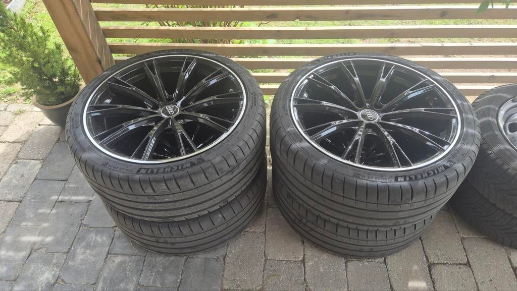 Audi velgen 19inch, 255 mm, Véhicule de tourisme, Pneus été, Utilisé