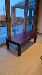 Massief houten salontafel, in goede staat, Huis en Inrichting, Tafels | Salontafels, Ophalen