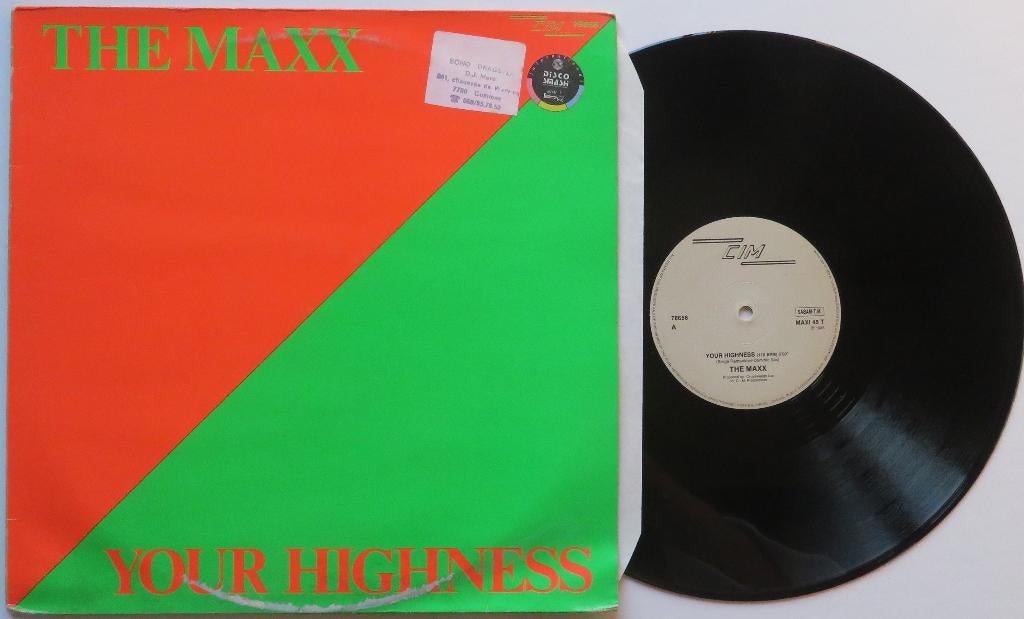 The Maxx - Votre Altesse. Maxi, CD & DVD, Vinyles | Dance & House, Enlèvement ou Envoi, Utilisé, 12 pouces, Autres genres
