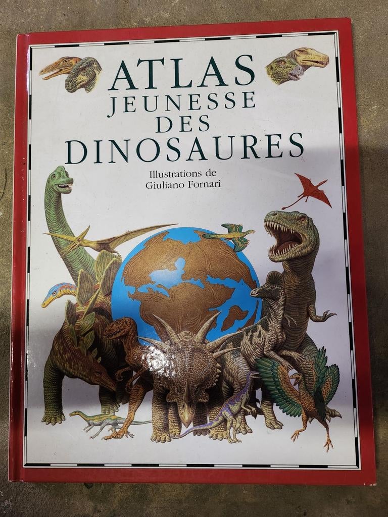 Livre dur les dinosaures, Livres