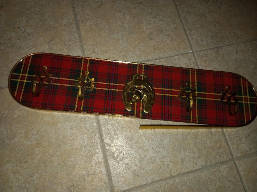 Porte-manteaux tartan, Maison & Meubles, Enlèvement ou Envoi