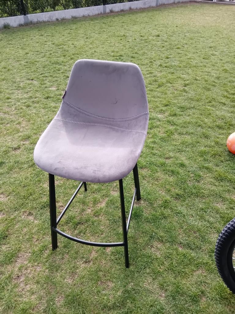 Tabouret de bar, Maison & Meubles, Chaises, Enlèvement, Gris