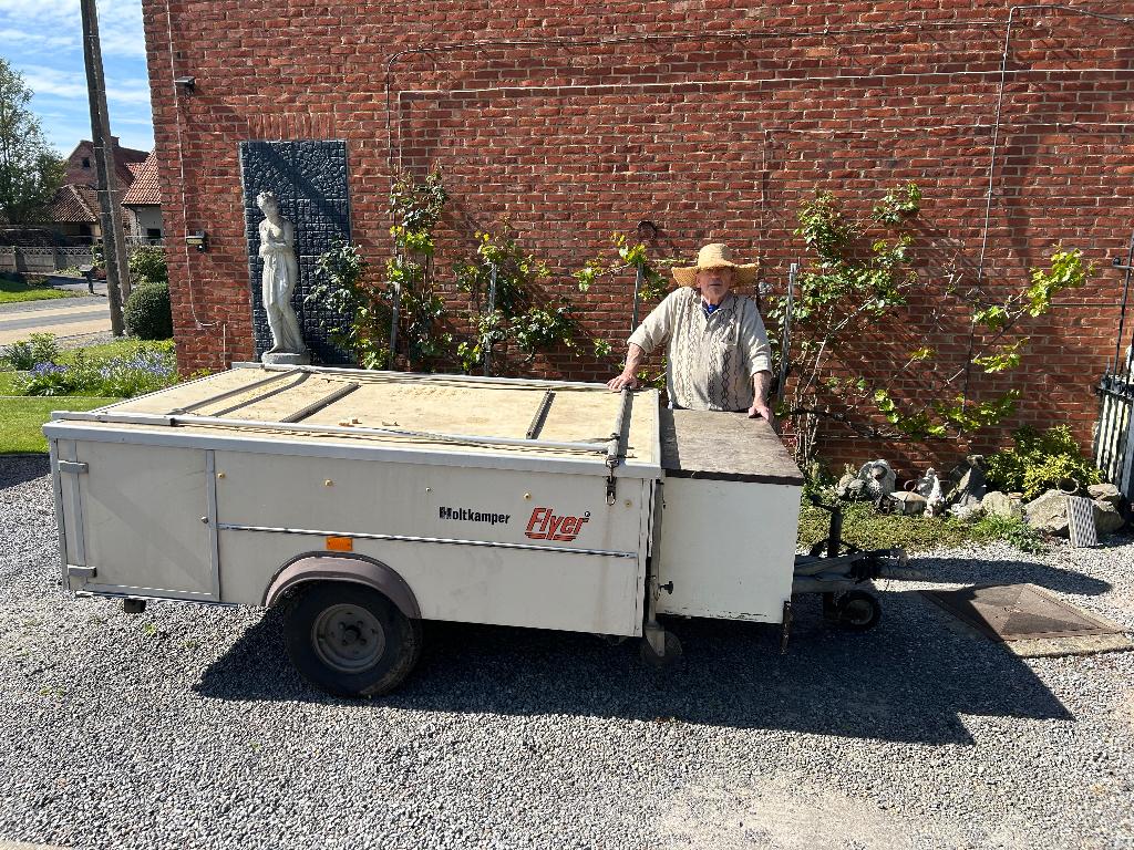 Vouwwagen Flyer Holtkamper, Caravanes & Camping, Caravanes pliantes, Enlèvement, Holtkamper