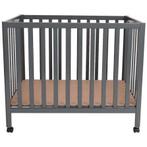 CHILD WOOD grijs park, Kinderen en Baby's, Babyparken, Ophalen, Gebruikt, Rechthoekig, In hoogte verstelbaar