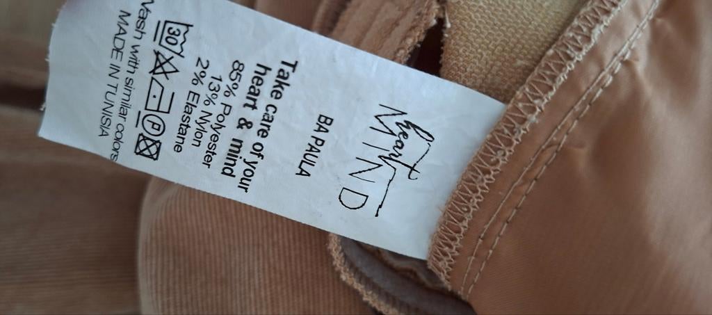 Geribde broek maat 40, Kleding | Dames, Broeken en Pantalons, Ophalen of Verzenden, Gedragen, Maat 38/40 (M)
