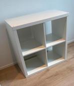 Armoire blanche Ikea Kallax 2x2 - 4 compartiments, Enlèvement, Utilisé