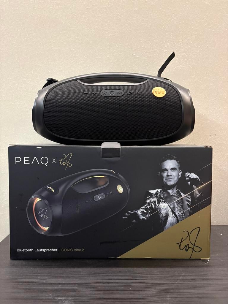 PEAQ PPA 600 RW Edition - Bluetooth Speaker Zwart - NIEUW, TV, Hi-fi & Vidéo, Enlèvement ou Envoi, Comme neuf