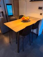 Table haute style bar avec 4 tabourets, -, Table haute style bar avec 4 tabourets, Enlèvement, Métal