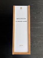 Bollinger La Grande Année 2014 —  vide, bouchon, muselet, Collections, Enlèvement ou Envoi, Comme neuf