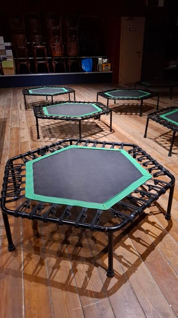 Trampolines Tunturi, Ophalen