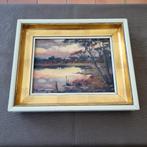 Ven in een bos - Olieverf op canvas, Enlèvement ou Envoi