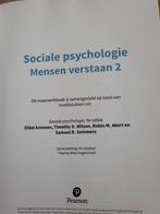 Boek Sociale psychologie