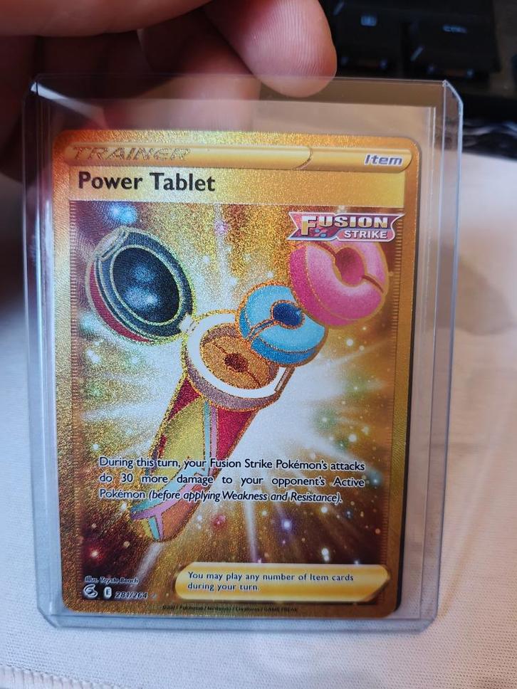 Carte Pokémon Power Tablet (Secret Rare): Fusion Strike 281, Hobby & Loisirs créatifs, Jeux de cartes à collectionner | Pokémon