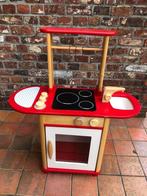 Mooie houten kinderspeelkeuken, Ophalen, Zo goed als nieuw